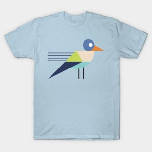 Colorful Flat Bird T-Shirt